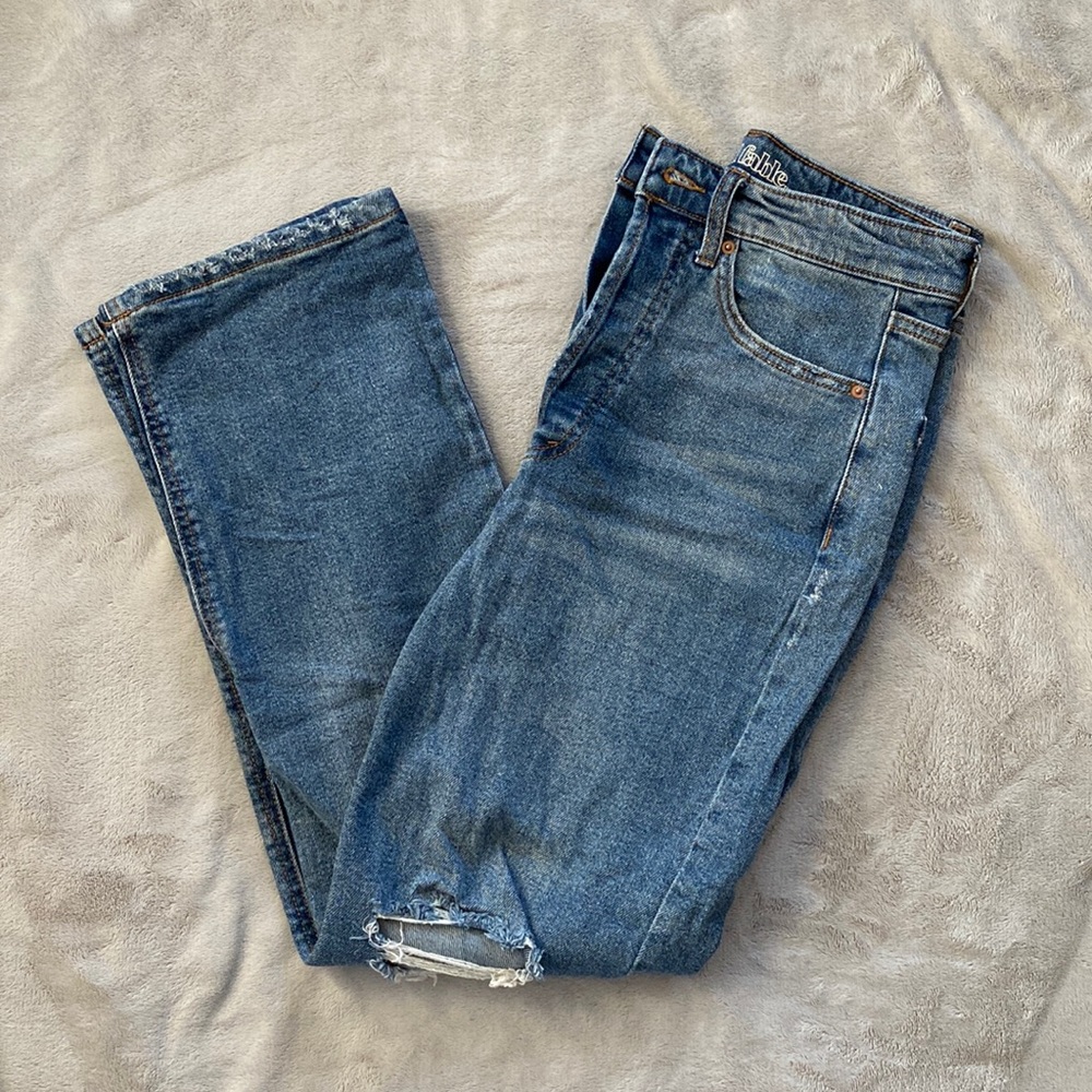 Target medium wash jeans